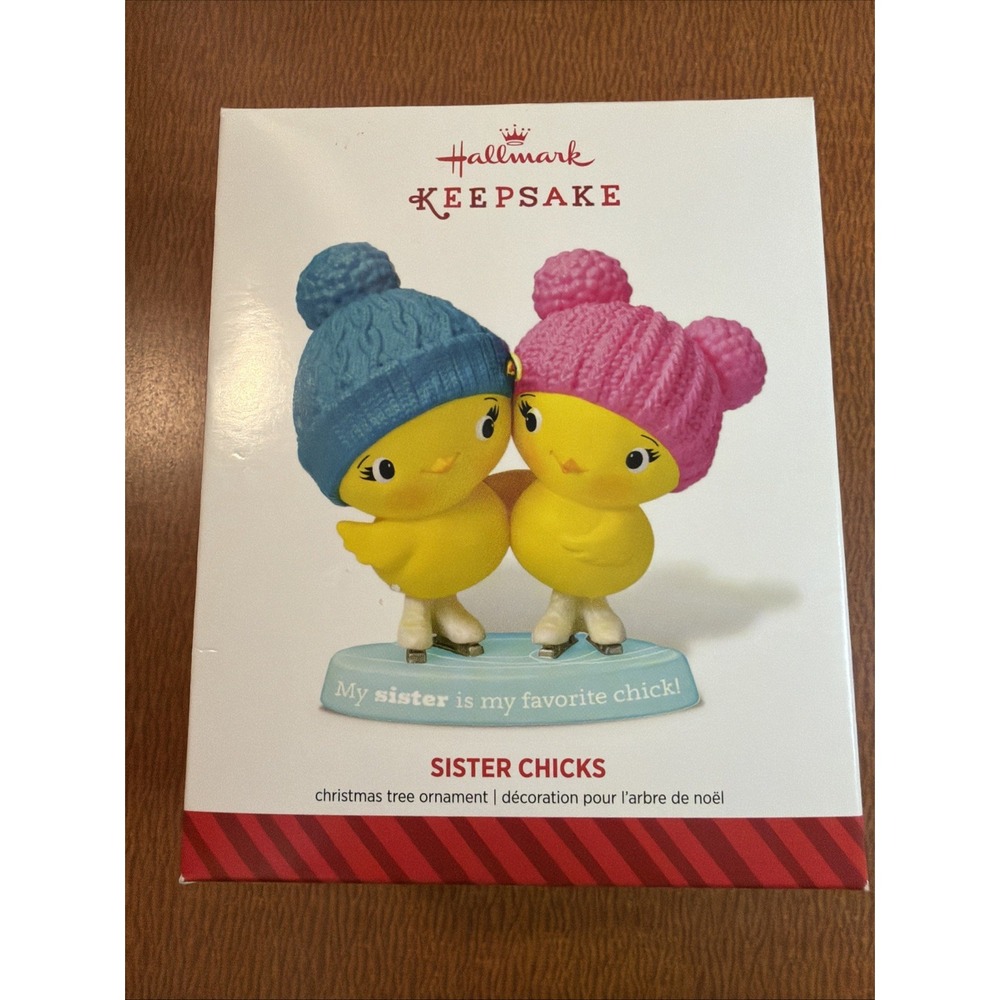 2014 Hallmark Sister Chicks Ornament - Retired